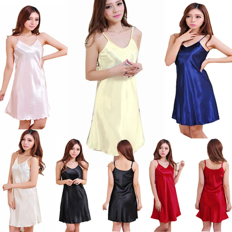 sleeping slip dress