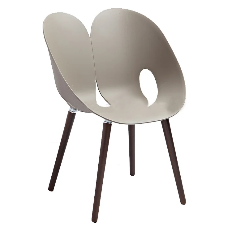 High Quality Elegant Modern Designer Plastic Coffee Shop Plastic Chairs