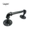wall shelf flange towel bar fixture pipe fitting socket black pipes mss standard malleable reducing elbow for home decoration