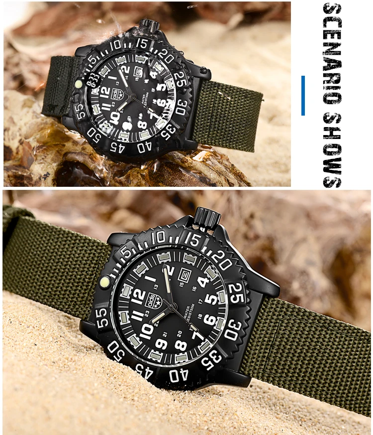 Addies Chronograph Branded Watch Quartz Watch Minimalist OEM Sports Wrist Mens Watch