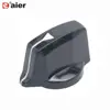 Electronic Black Gas Stove Control Bakelite Tuning Knob With Set Screw