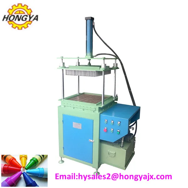 Hongya Automatic Crayon Labeling Machine Semi Labeling Machine Crayons Ball Pen Pencil Crayon