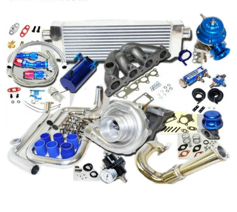 Complete Turbo Kit D for 88-91 Honda CRX  Del Sol S 1.6L SOHC I-4 106HP D16Y7