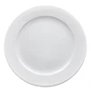 Manufacture Hot Sale Colored Porcelain Plate Pure White Restaurant, Restaurant Food Plate/