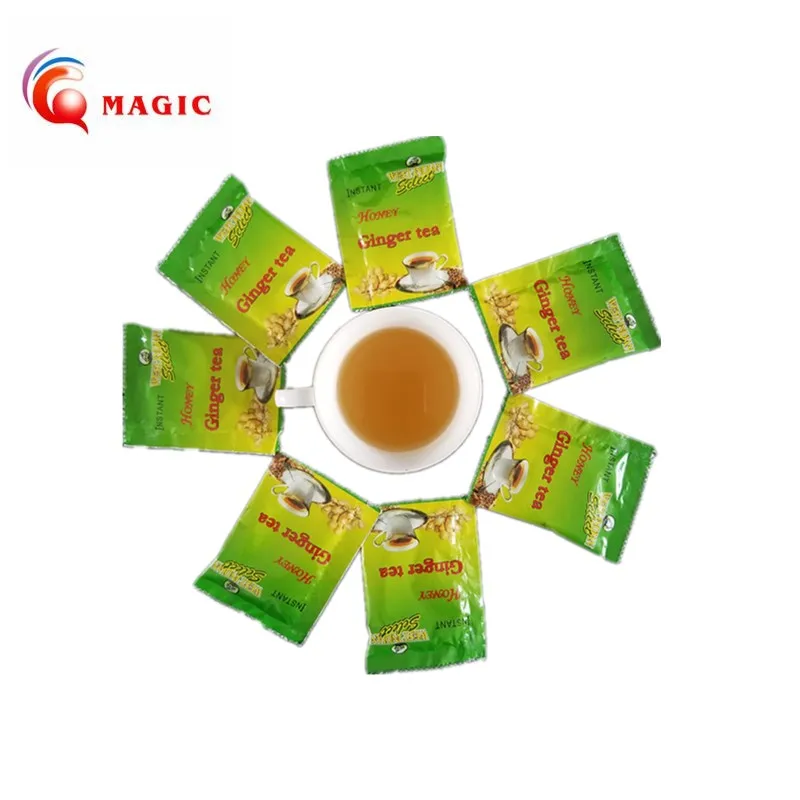 Chinese instant lemon ginger tea super instant ginger tea granules organic herbal tea - 4uTea | 4uTea.com