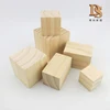 Balsa Pine Wood Square Cubes Unfinished DIY Craft Hard Wood Blocks