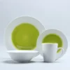 16pcs/18pcs color banded hand-painted ceramic tableware dinner set porcelain set