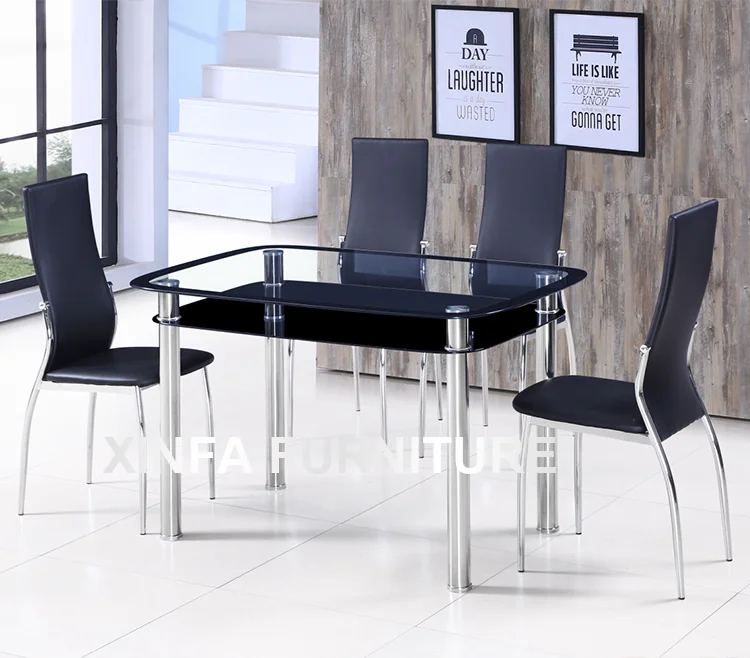 Muebles Baratos Que De Doble Capa De Vidrio Templado Mesa De Comedor ... Muebles Baratos Que De Doble Capa De Vidrio Templado Mesa De Comedor ...