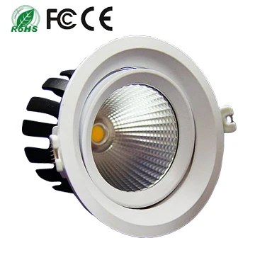 Free sample 80mm cut out led downlight 10w 12w cob downlight led dimmable/app smart