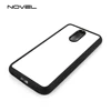 For LG Q7 Sublimation Blank 2D Silicone Mobile Phone Case