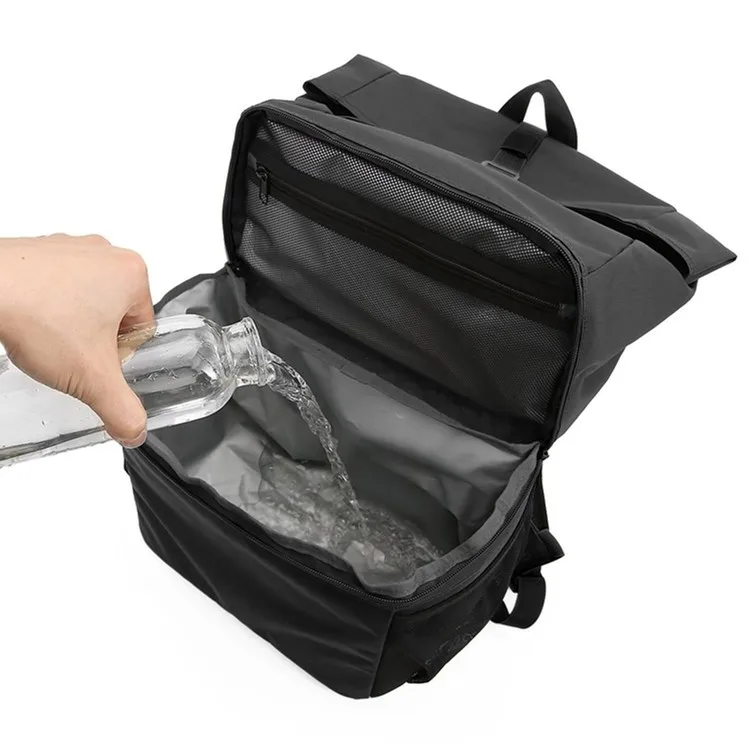 backpack with cooler section