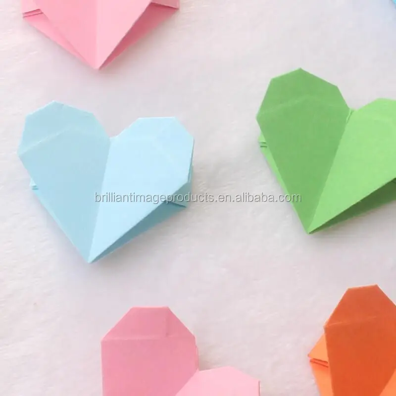 Come Piegare Tovaglioli Di Carta Per Compleanno.Produttore A Forma Di Cuore Di Carta Origami Piegato Fatti A Mano Per San Valentino Decorazione Cerimonia Nuziale Compleanno Festiaval Del Partito Buy Decorazione Regalo Di Nozze Fatto A Mano Origami Gru Di Carta Per San Valentino Product