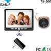 2017 Saful TS-506 Wide Angle Wireless Wifi Video Peephole Door Camera Support 32G TF Card
