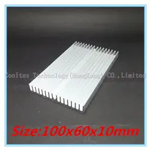 (Special offer) 100x60x10mm Aluminum heatsink radiator for chip LED VGA RAM GPU computer ‘s component heat dissipation