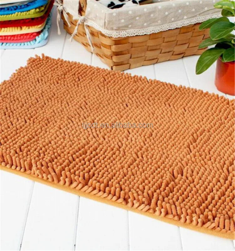 Polyester Chenille Microfiber Anti Slip Bathroom Door Mat Buy