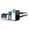 Fiber laser cutting machine with automatic exchange platform