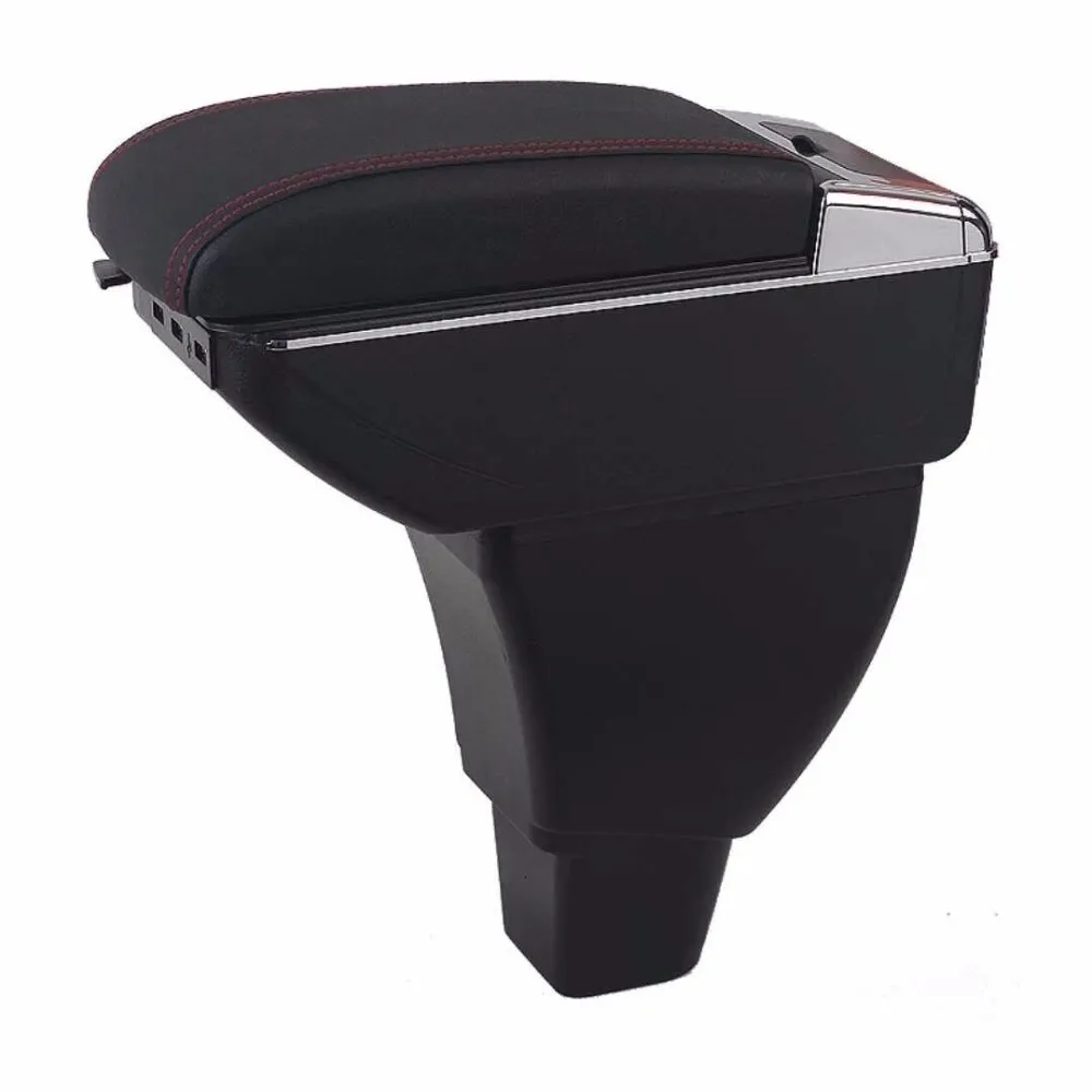 Car Center Console Armrest Storage Box For Volkswagen Vw Polo Sedan