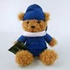 manufactory professional customized Mask work uniform teddy bear plush toy