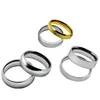 Wholesale Simple Jewelry Stainless Steel Ring Fashion Couple Ring