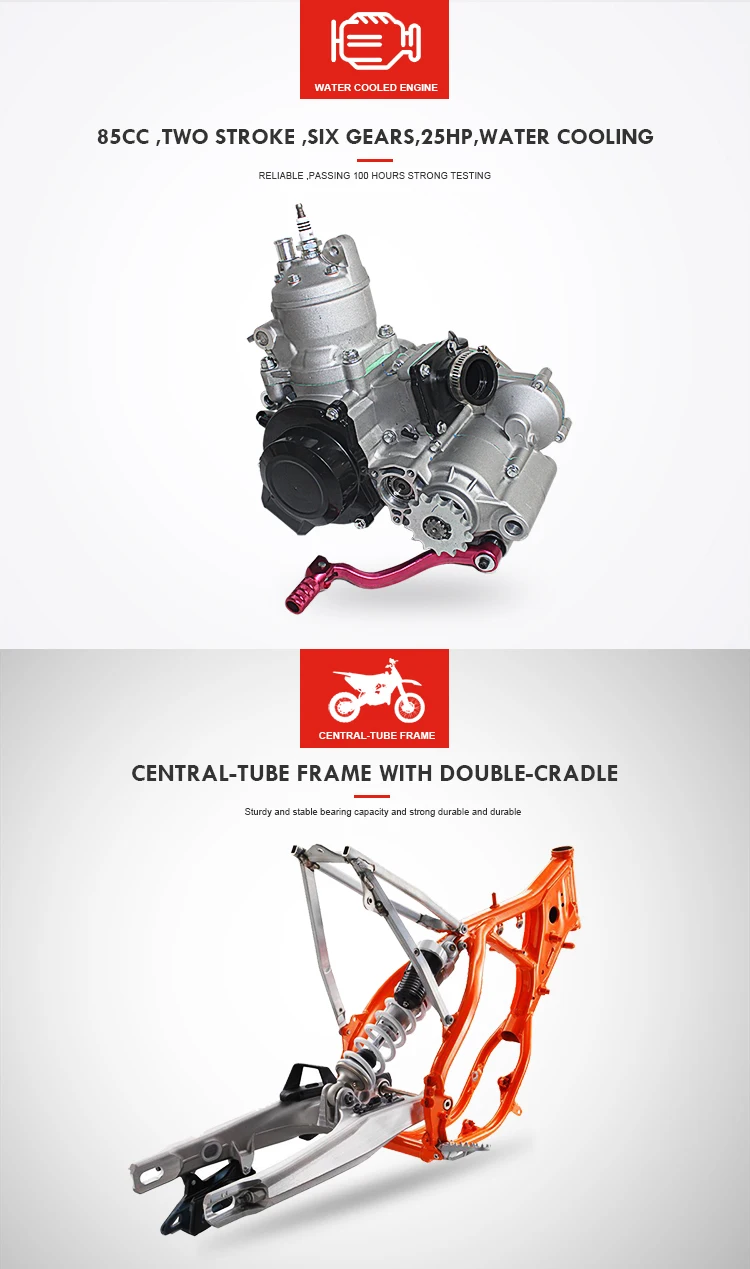 85cc 2 stroke dirt bike