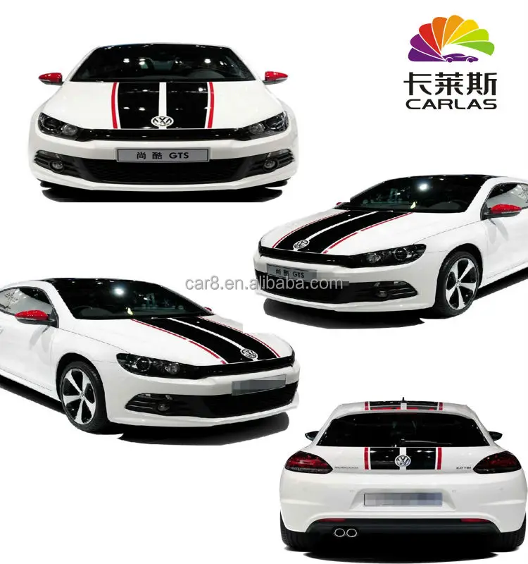 Auto Roof Line  Sticker  Car  Decal Sports Racing Stripes 