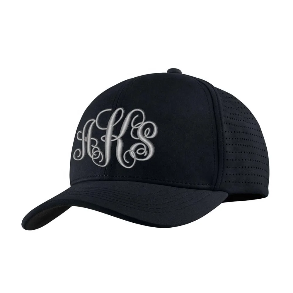 monogrammed golf hats