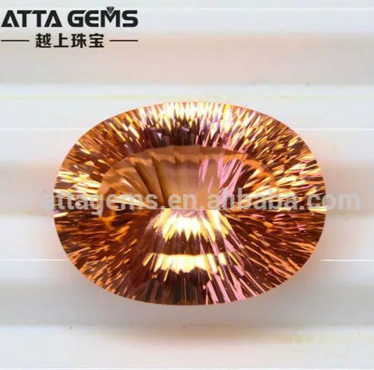 amethyst concave cut