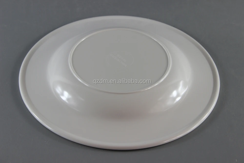 Hotel 9 Inch Melamine Deep Plate/Plastic Soup Plate