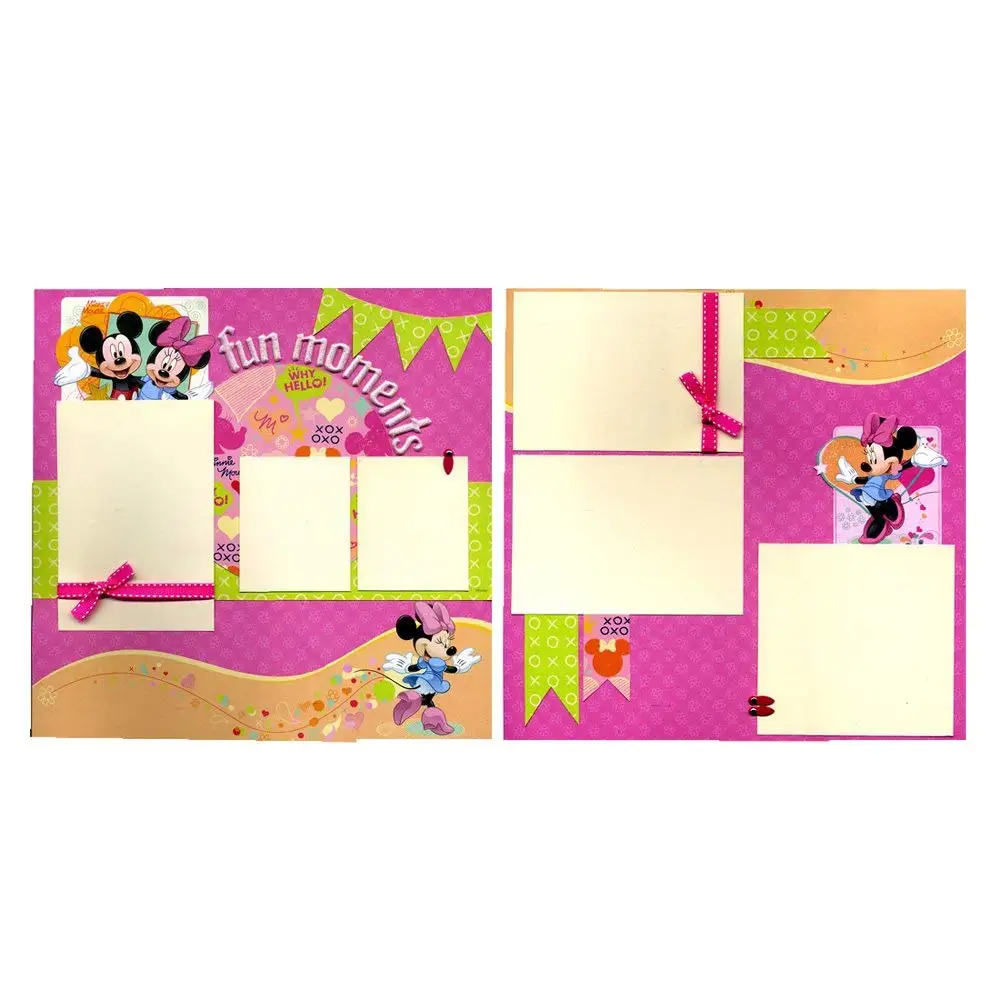 MCS MBI 13.5x12.5 Magical Moments Theme Scrapbook Album with 12x12 Pages 860138