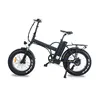 2018 newest 20 inch long range powerful fat tire men folding electric beach cruiser bike and electric mountain bicycle