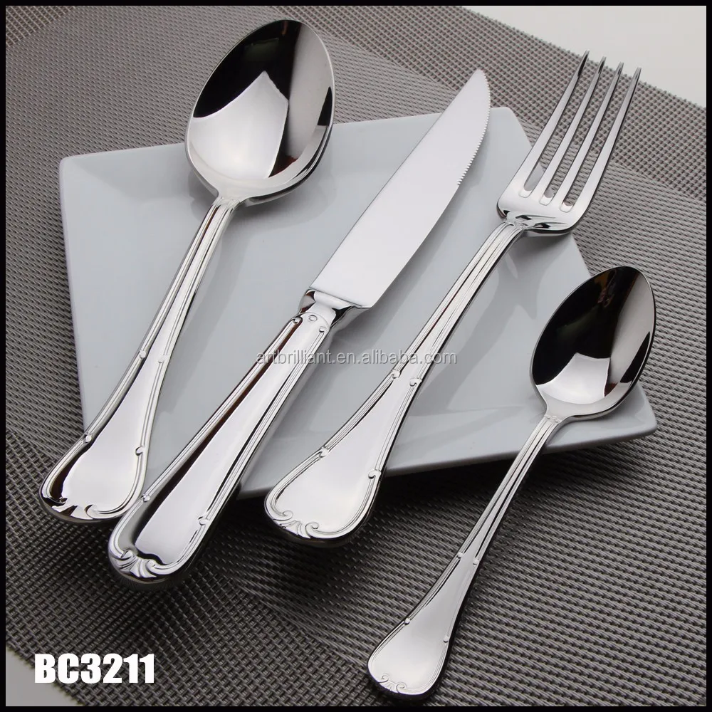 Eco Friendly Spoons Forks Knives Stainless Steel Cutlery Set Wazirabad