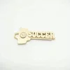 custom gold metal key