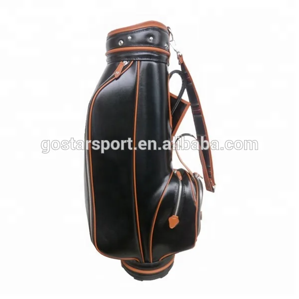 Professional Manufacturer Antique Leather Golf Bags Pu Antique Leather Golf Bags Pu