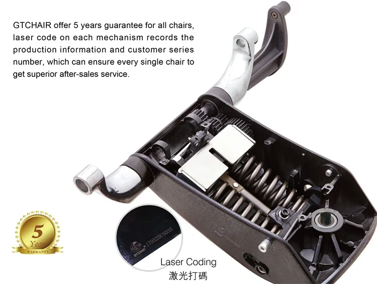 GTCHAIR 5 Years Guranteen