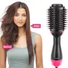 best seller beauty care product hair dryer negative ion hair dryer brush 3 in 1 hot air brush hair curler straightener for lady