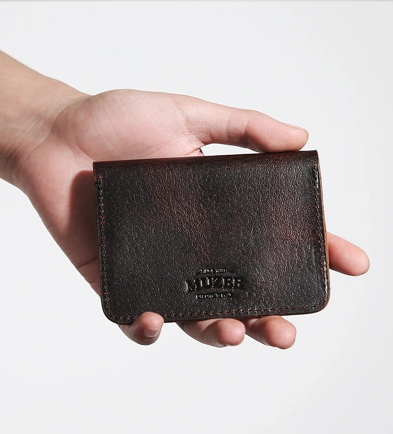 European style wallets leather men custom logo genuine leather wallets for men ME1441