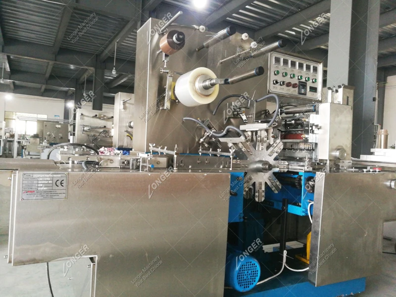 Carton Chocolate Soap Wrapper CD Packaging Tea Box Packing Production Perfume Box Overwrapping Small Cellophane Wrapping Machine