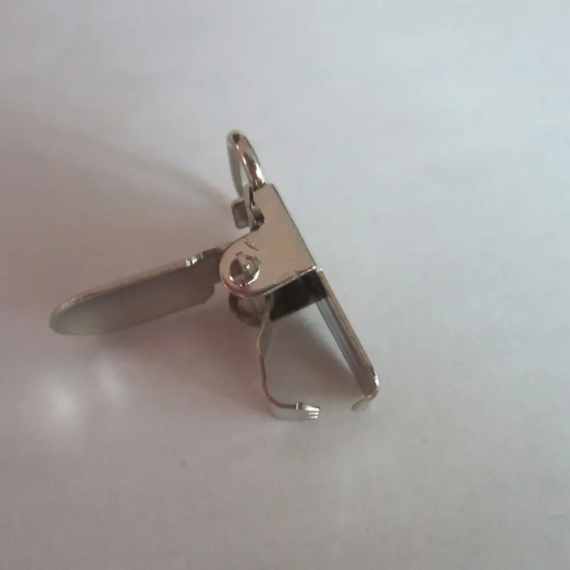 耐用的不锈钢金属吊带夹,用于散装价格的高品质服装