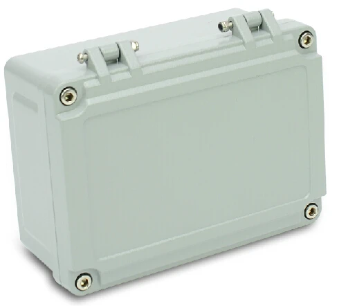 waterproof aluminum junction hinged electronic box enclosures 85mm