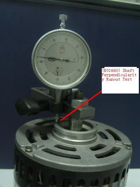 KO1160 Shaft Perpendicularity Test 4