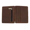 Mini Safe Magic Travel Leather Money Clip RFID Blocking Wallet For Men