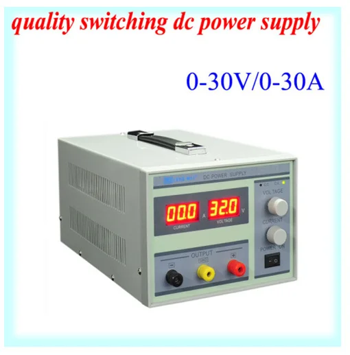 source dc regulated power supply in 220v out 12v to 30v 10a 20a 
