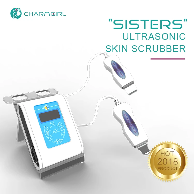 Microcurrent Microcurrent Ultrasonic Skin Scrubber For Facial Treatment