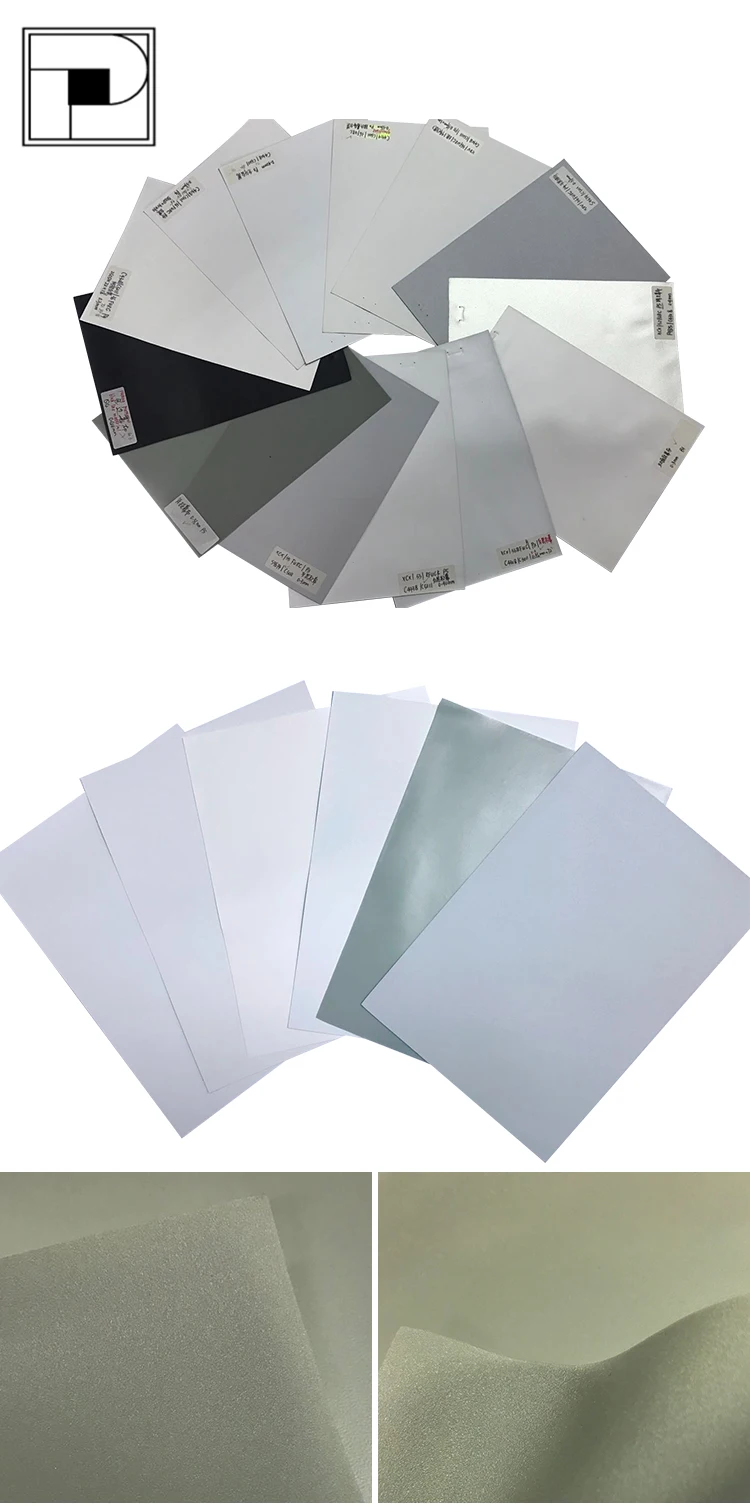 Fire Retardant Projector Screen Material And Outdoor Block Out Opaque