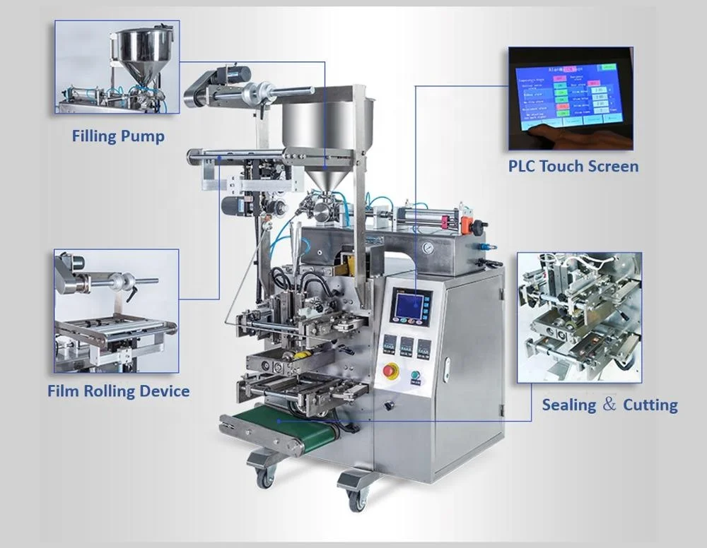 Henna Paste Cones Filling Machine Packing Machine Liquid Paste Packing