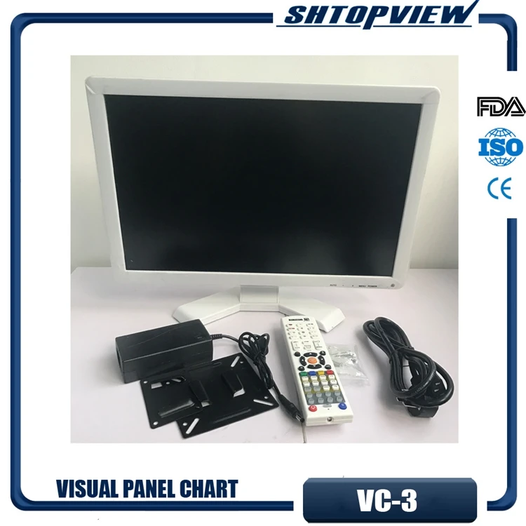 VC-3 19 Inch eye Vision digital test LED visual Panel chart screen LCD Visual Acuity Chart