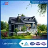 Elegant prefabricated modular home, modern villa video intercom system