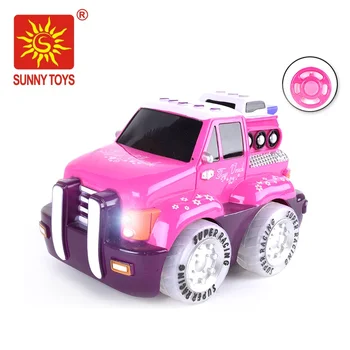 pink remote control truck