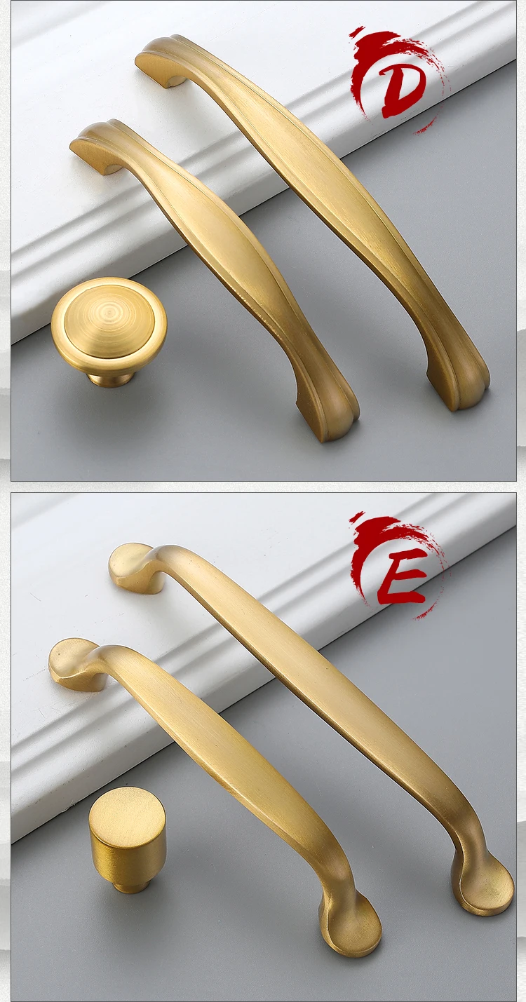 Furniture Hardware Copper Kitchen Handle Knob Buy Copper