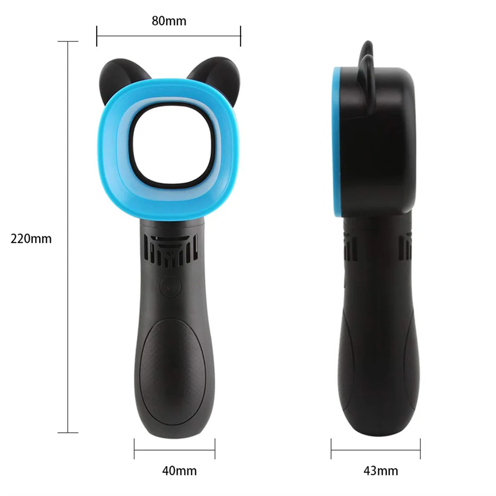 2019 usb portable rechargeable handheld 16 bladeless fan no leaf fan no blade mini electric hand fan.jpg
